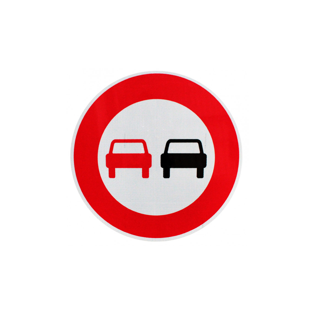 Panneau BK3 - Dépassement Interdit