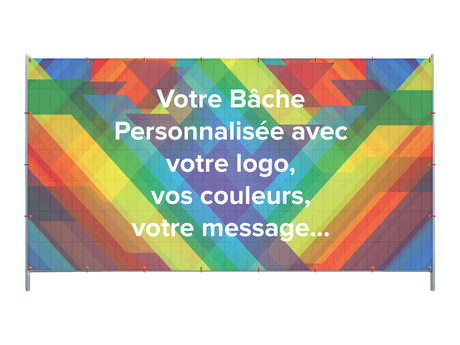 Bâche Micro-perforée Personnalisable