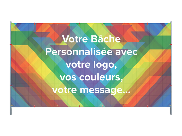 Bâche Micro-perforée Personnalisable