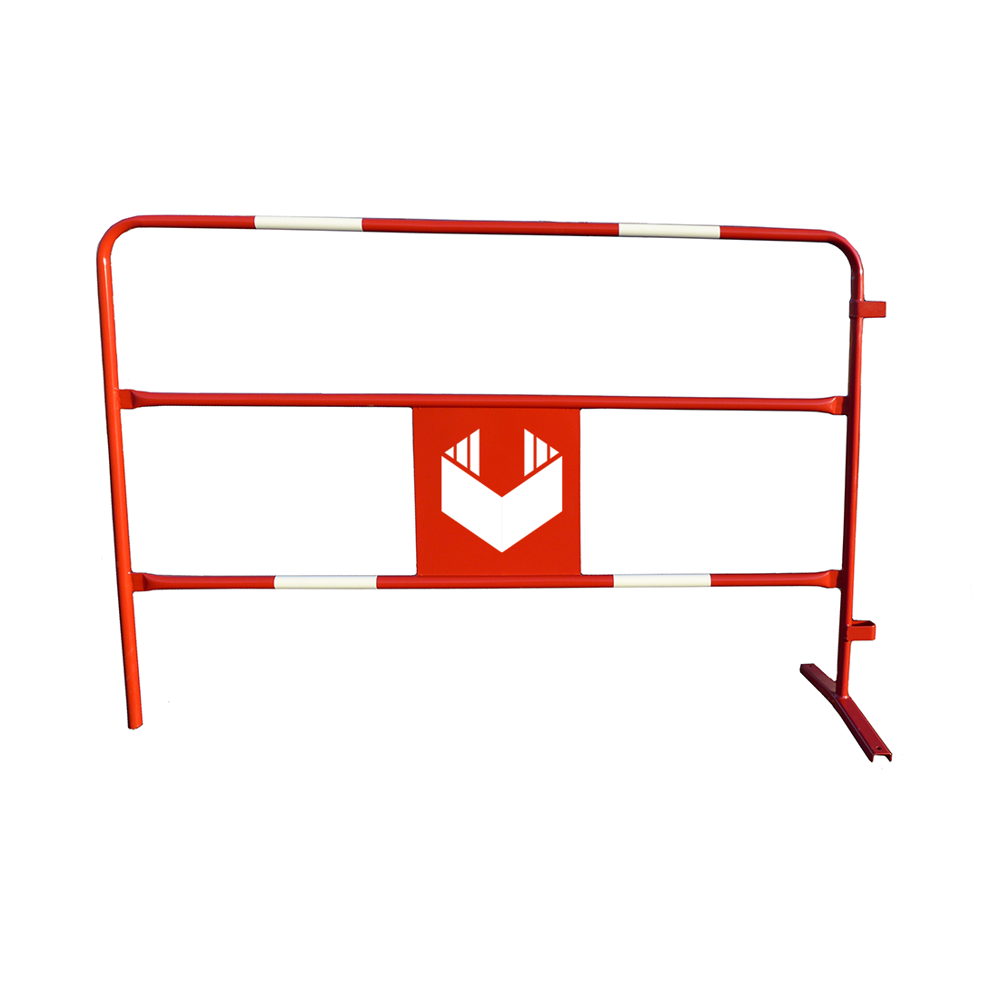 Barrière TP - Plaque Centrale - RAL à définir - Personnalisable