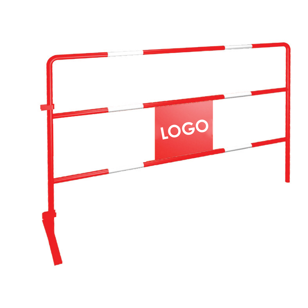 Steel Barrier - Central Plate - Logo