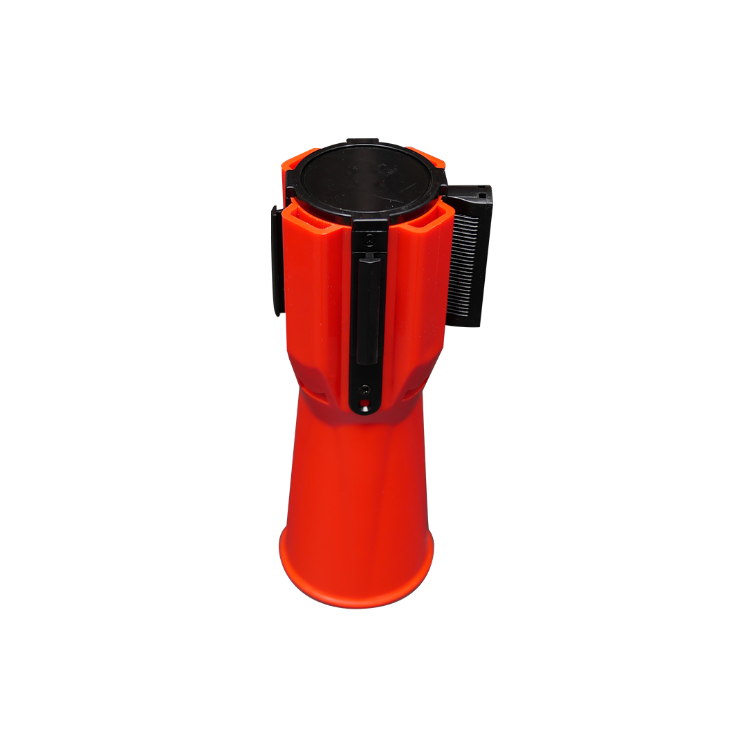 Enrouleur à Sangle rouge et blanc - 3 m