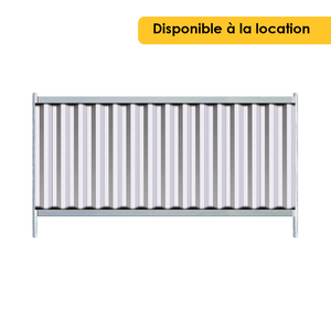 Barrière de chantier 1m