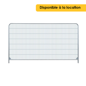 Clôture Arrondie Renforcée Maille Anti-Franchissement