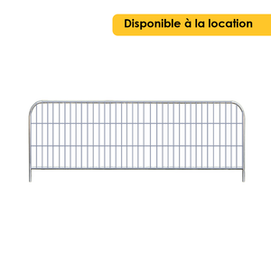 Barrière de chantier 1m