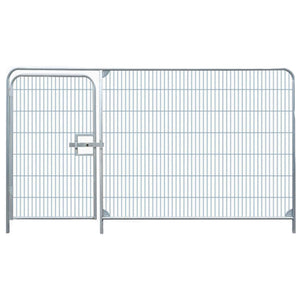 Clôture Grillagée avec Accès Piéton