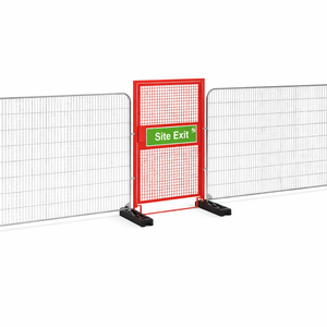 Porte piéton avec digicode