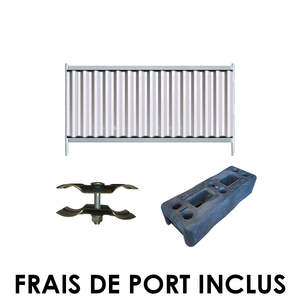 Clôtures bardées