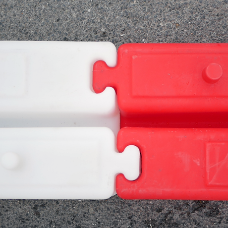 Socle lesté pour Système TRAFISEC Eco