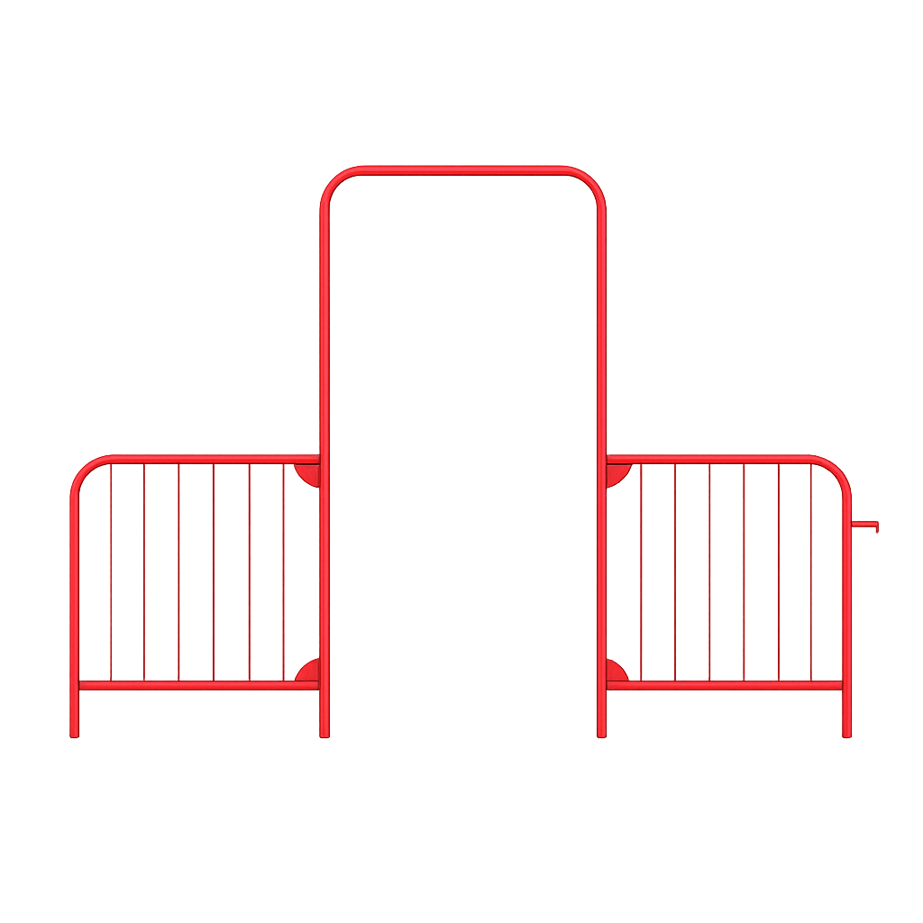 Barrière de passage chantier Vauban – avec ou sans portillon