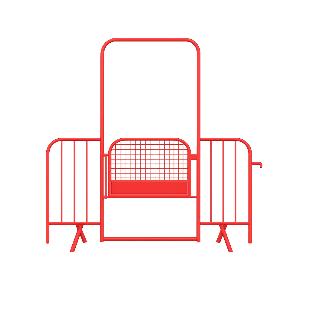 Barrière de passage chantier Vauban – avec ou sans portillon