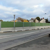 Système Complet TRAFISEC Robust - Pack Palissade avec Glissière en Béton Armée (GBA)