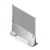 Système Complet TRAFISEC Robust - Pack Palissade avec Glissière en Béton Armée (GBA)