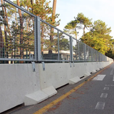 Système Complet TRAFISEC Robust - Pack Palissade avec Glissière en Béton Armée (GBA)