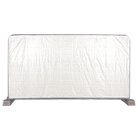 Bâche Spéciale Clôture - Blanche