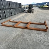 Rack vertical - Acier brut