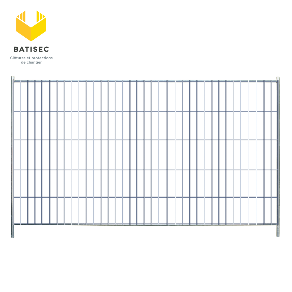 Clôture Basic 3.50 x 2 m  Clôture de Chantier – BATISEC